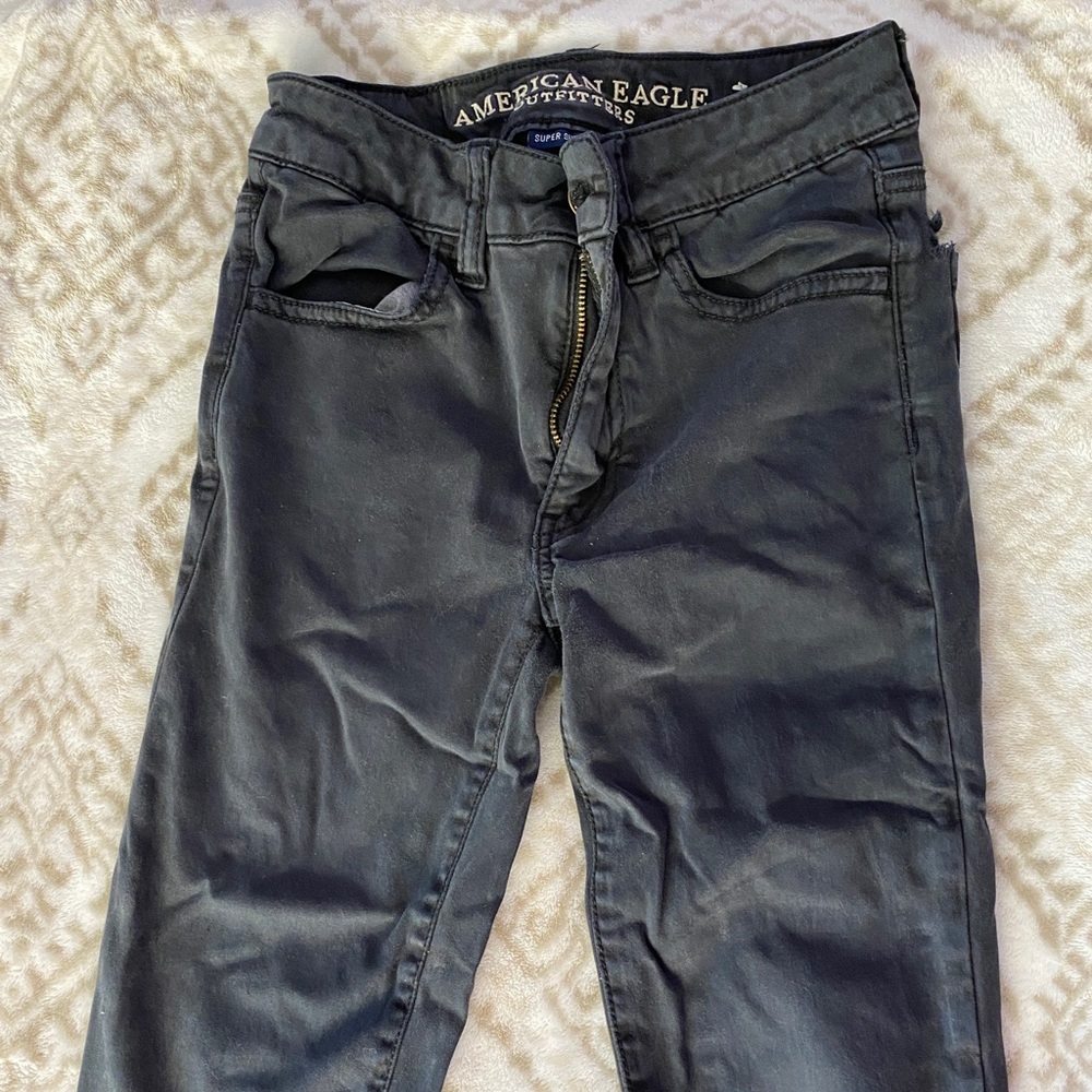American eagle sateen x jegging